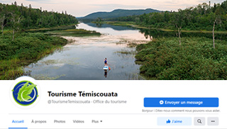 Page Facebook de Tourisme Témiscouata